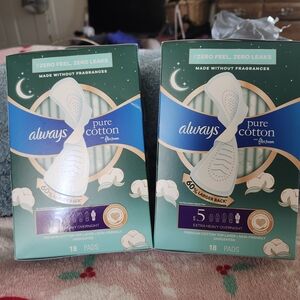 Always Premium Cotton Pads 2 Boxes